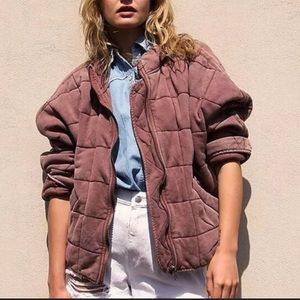 Free People Dolman Quilted Jacket